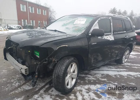 2009 Toyota Highlander Limited from USA, damaged, VIN JTEES42A492138750